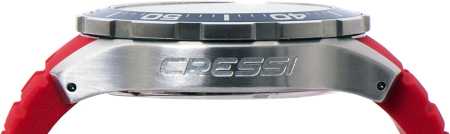 ���� Cressi MANTA WATCH 100m BLACK RED ��� ��������� �����, ������ � ��������� �������� �������.��