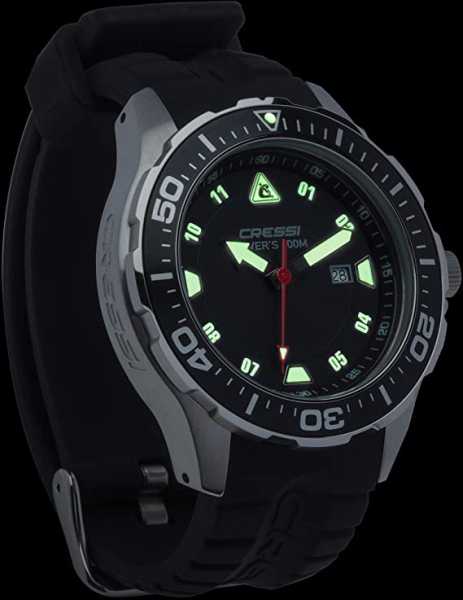 ���� Cressi MANTA WATCH 100m BLACK BLACK BLUE ��� ��������� �����, ������ � ��������� �������� �������.��